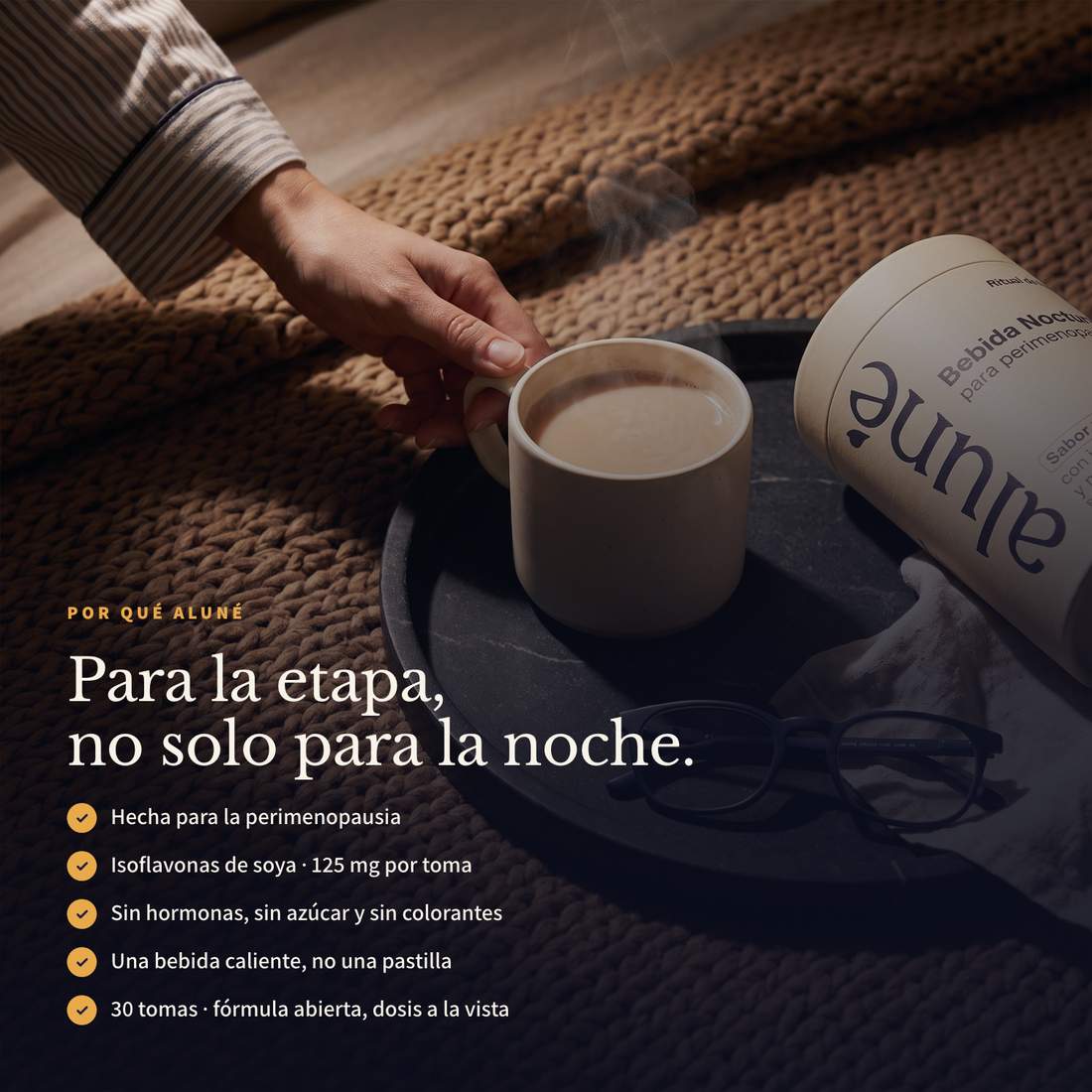Alune: Bebida Nocturna para la Perimenopausia